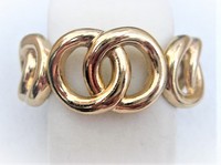 Gold Link Stretch Bracelet